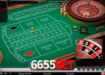 Roulette Table 6655BET